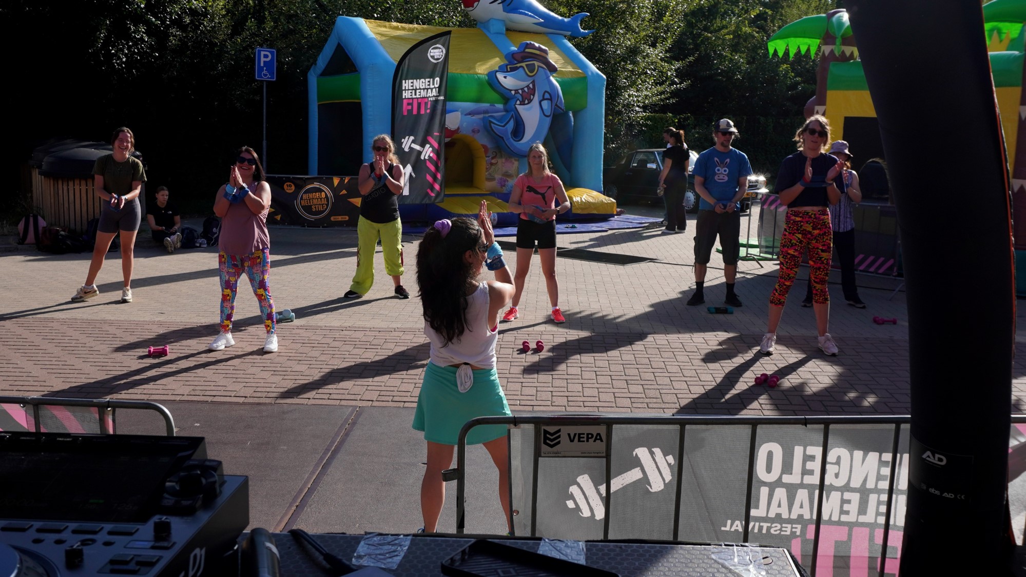 Hengelo Helemaal Fit! Festival op het Hazemeijer terrein