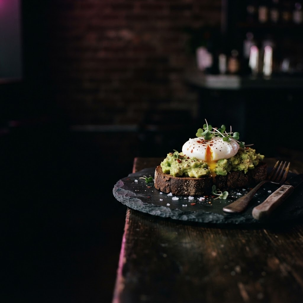 Avocado-toast met ei