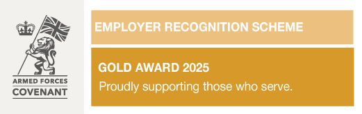 Armed Forces Covenant Gold Award 2025