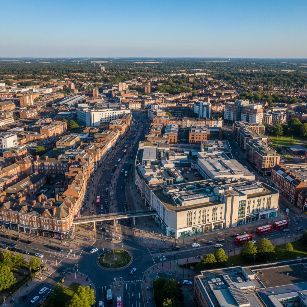 Slough and Windsor area