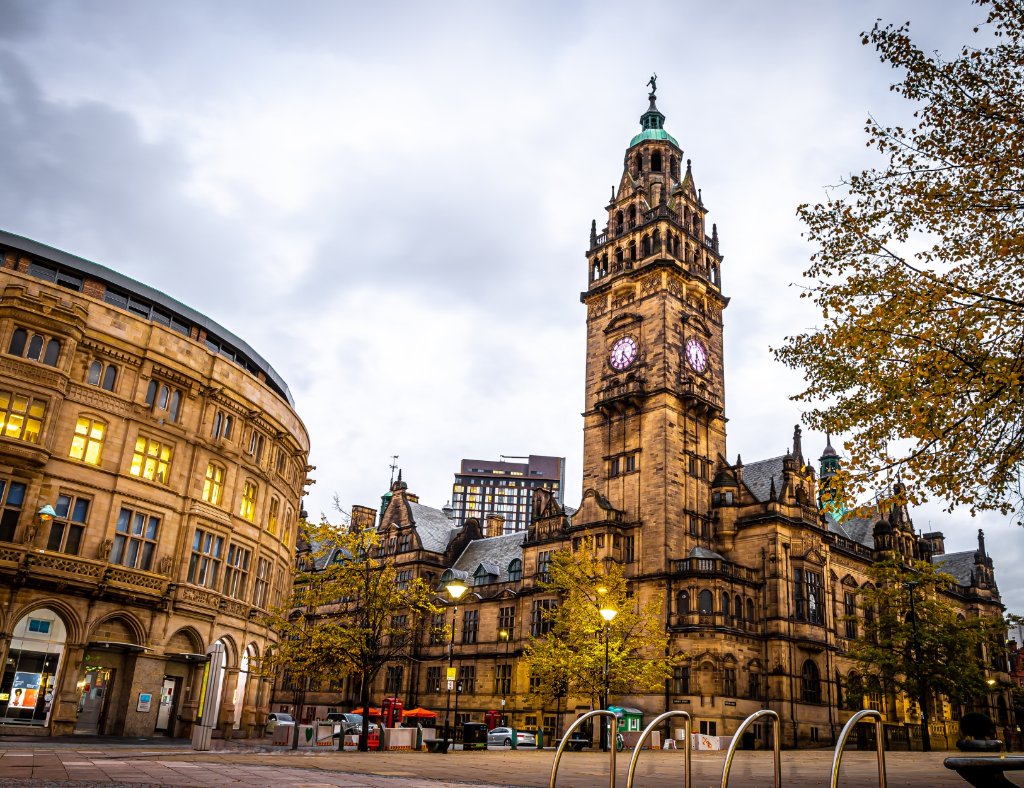 Sheffield cityscape - Truestays Airbnb management in Sheffield