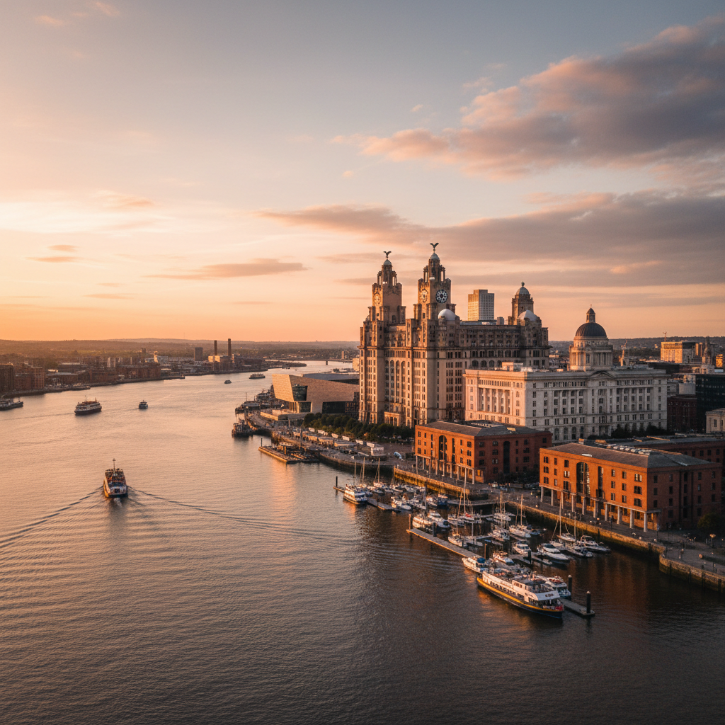 Liverpool cityscape - Truestays Airbnb management in Liverpool