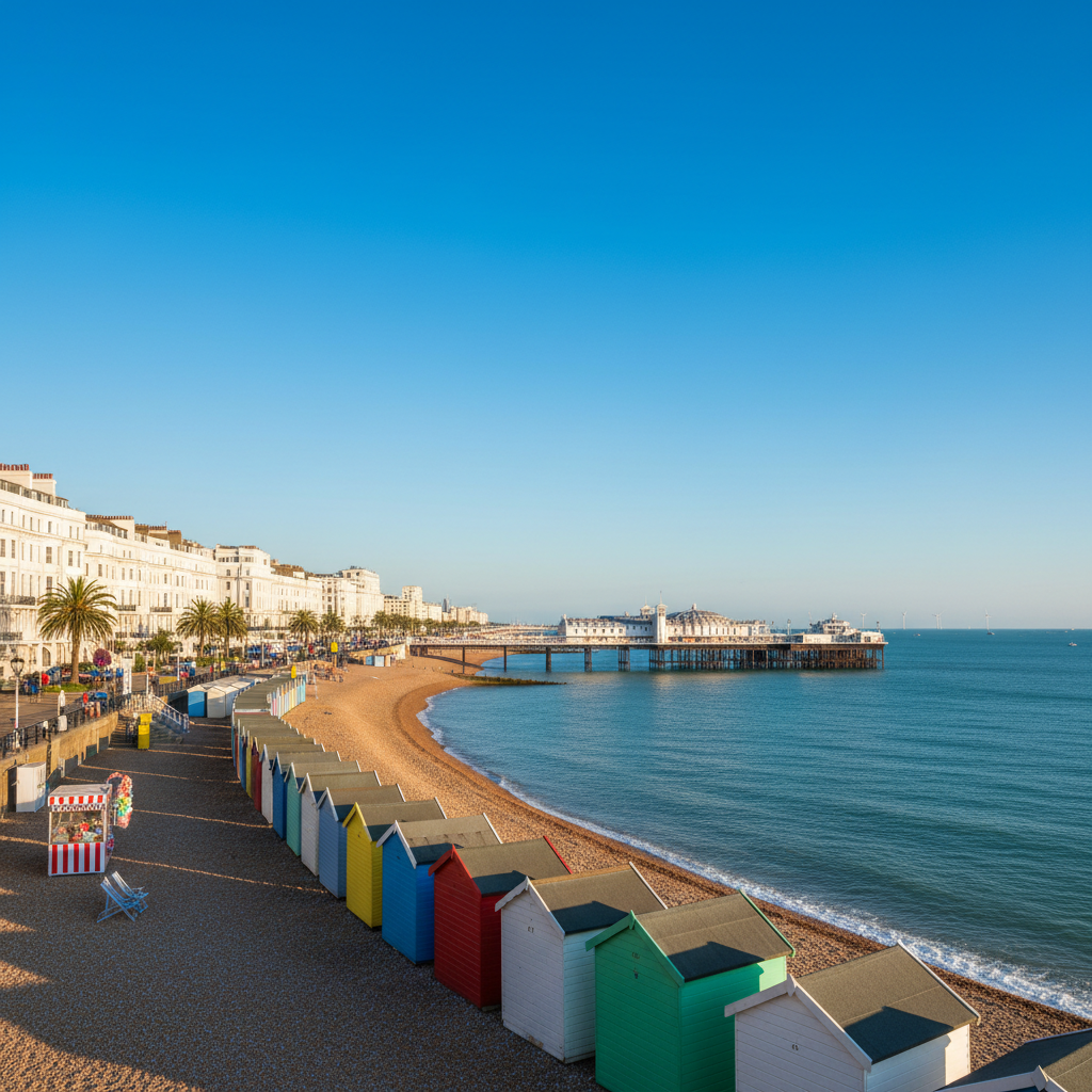 Brighton cityscape - Truestays Airbnb management in Brighton