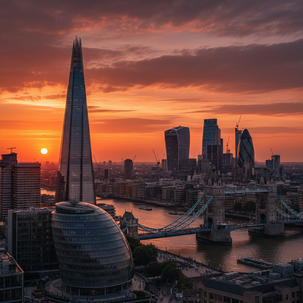 London skyline