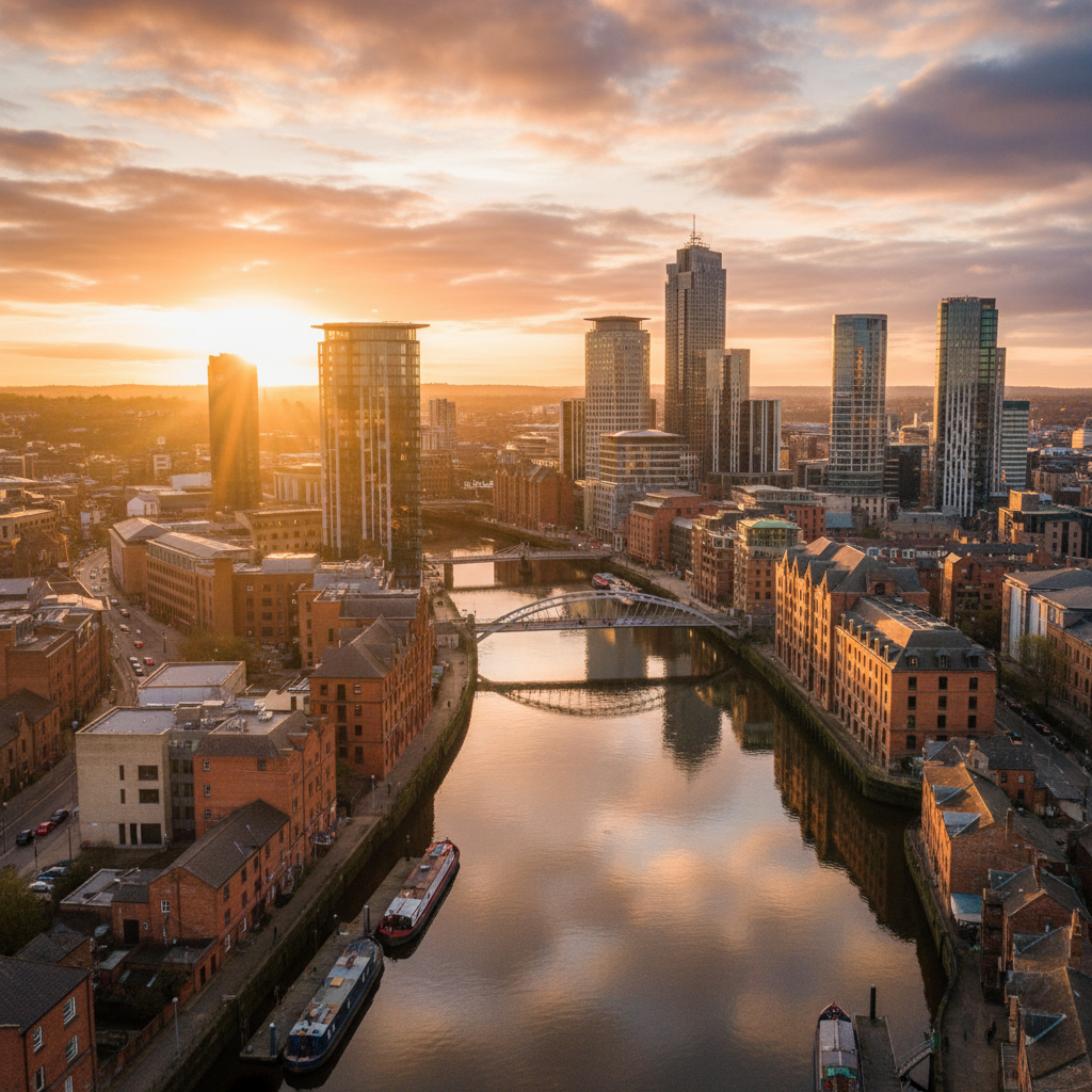 Leeds cityscape - Truestays Airbnb management in Leeds