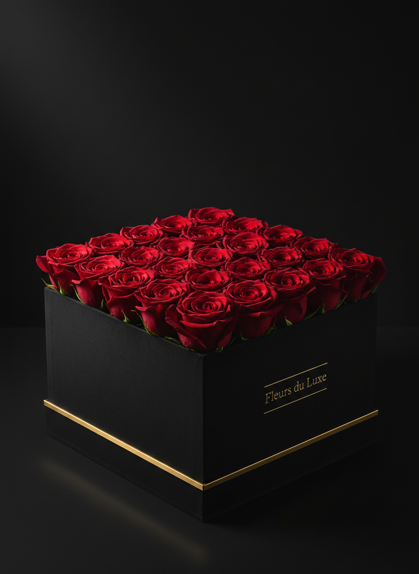 Square Rose Box