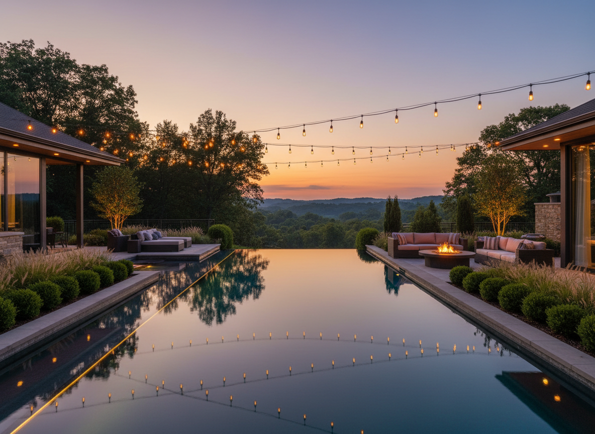 Outdoor luxury living