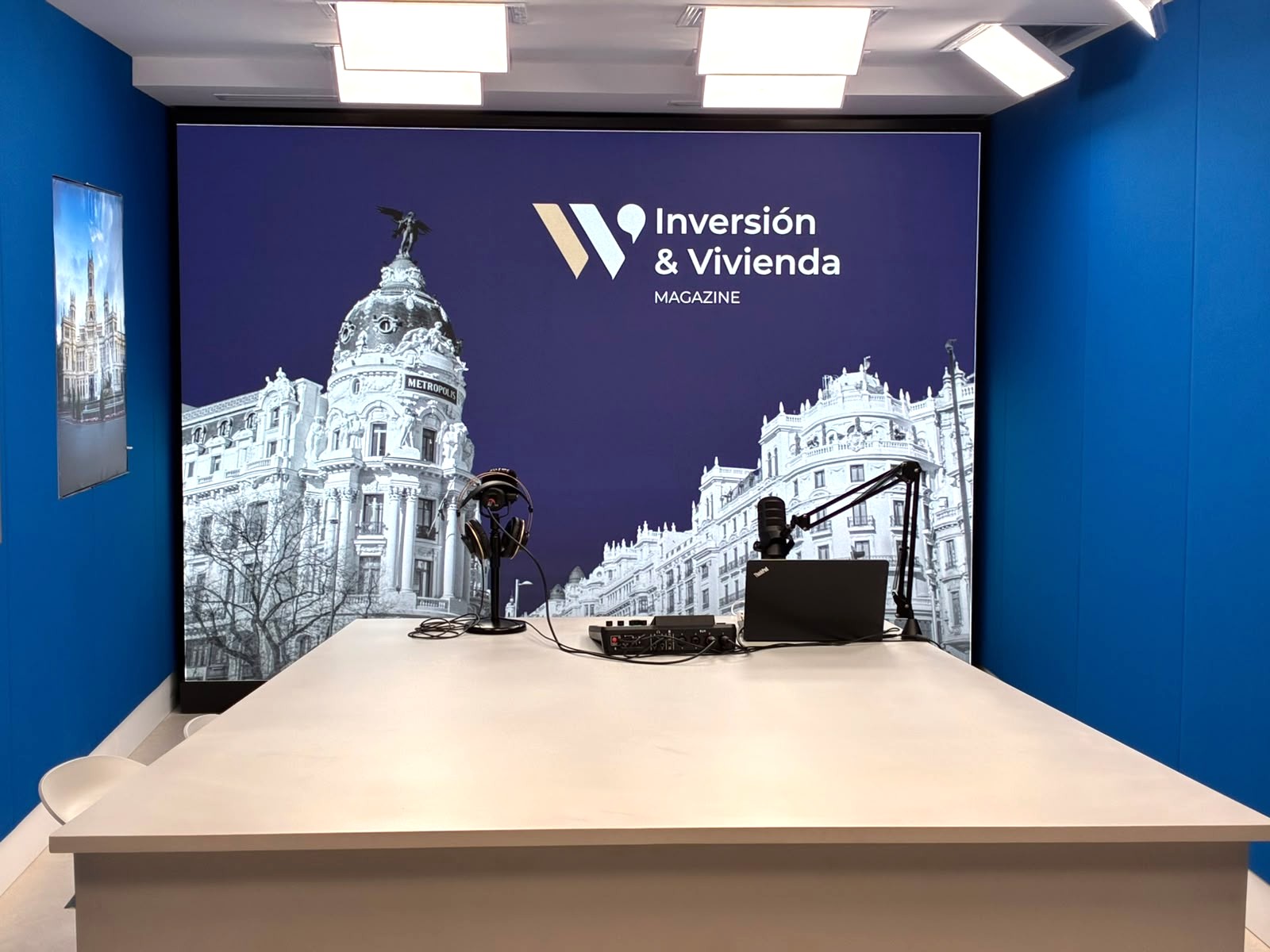 Estudio de grabación de Radio Inter