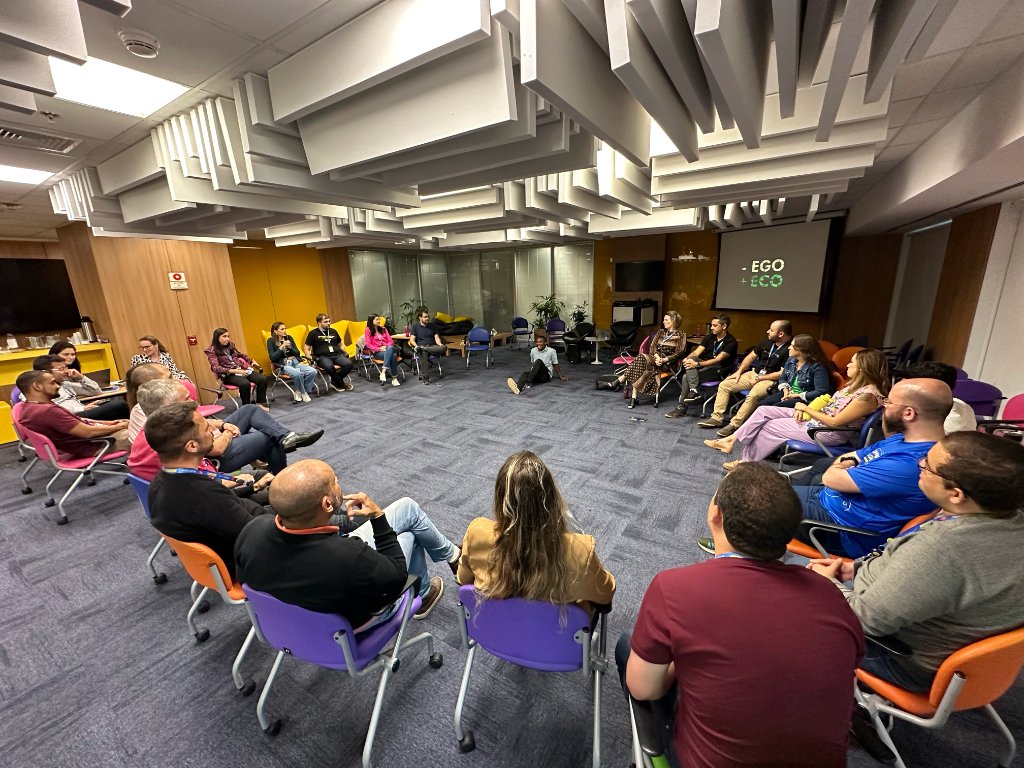 Roda de conversa em empresa