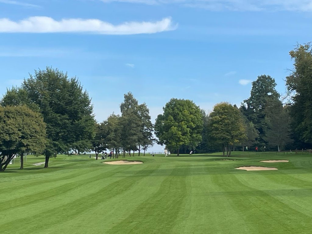 Luftaufnahme des Golfplatzes Waldkirch