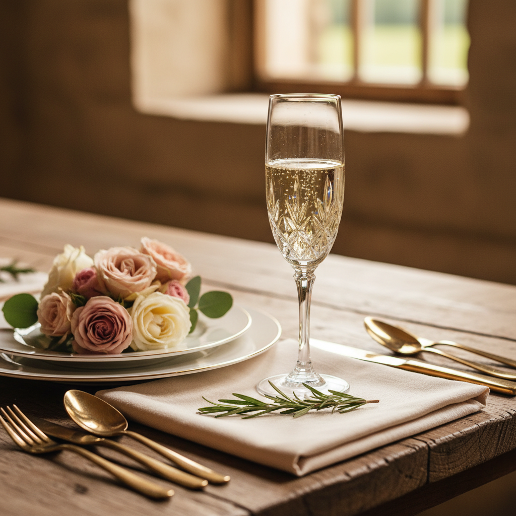 Elegant table detail