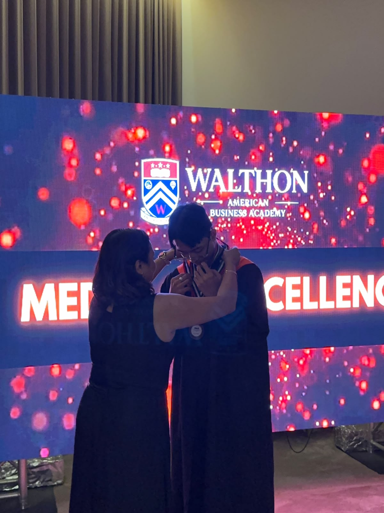 Walthon graduation ceremony moment 4