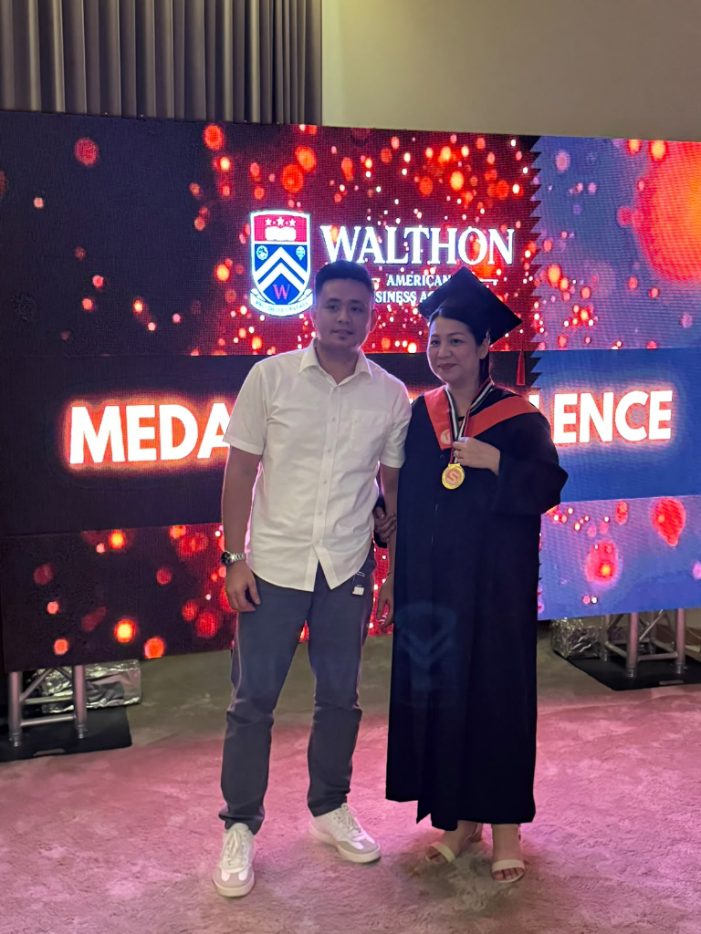 Walthon graduation ceremony moment 7