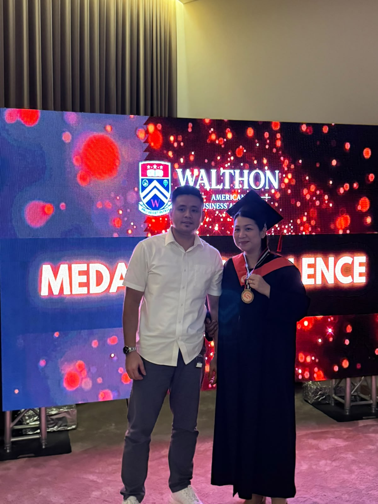 Walthon graduation ceremony moment 6