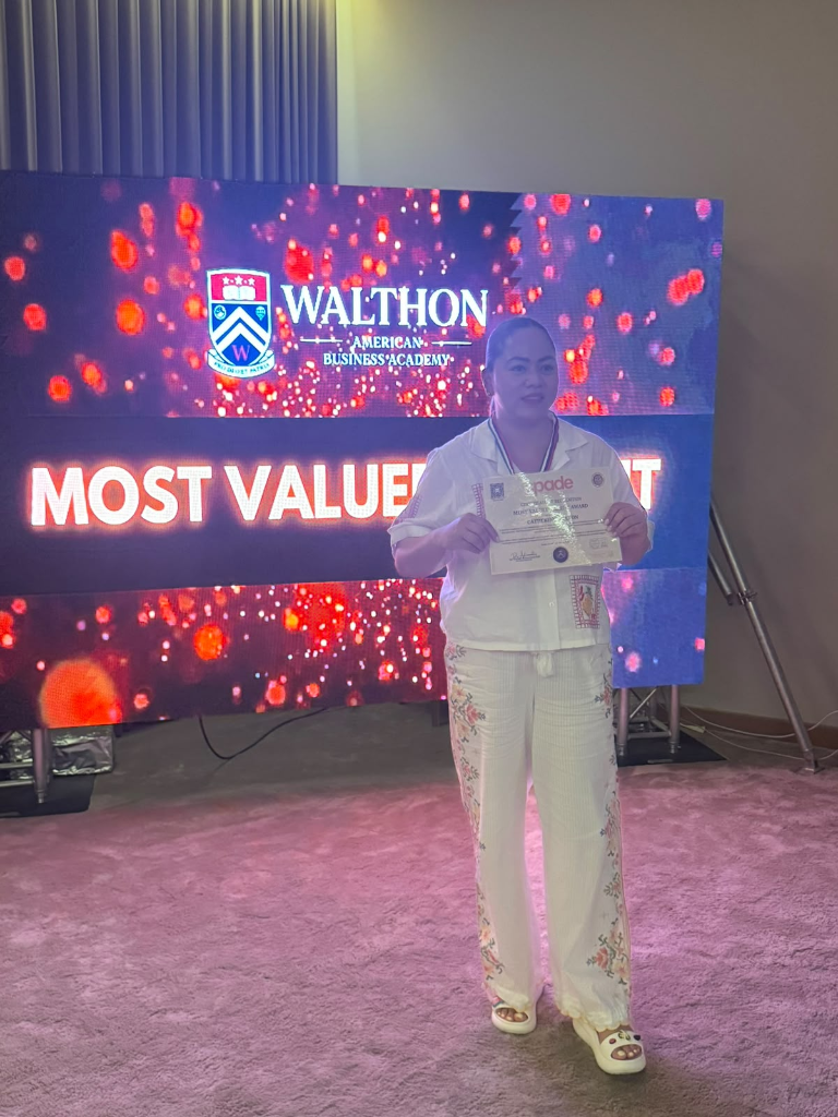 Walthon graduation ceremony moment 8