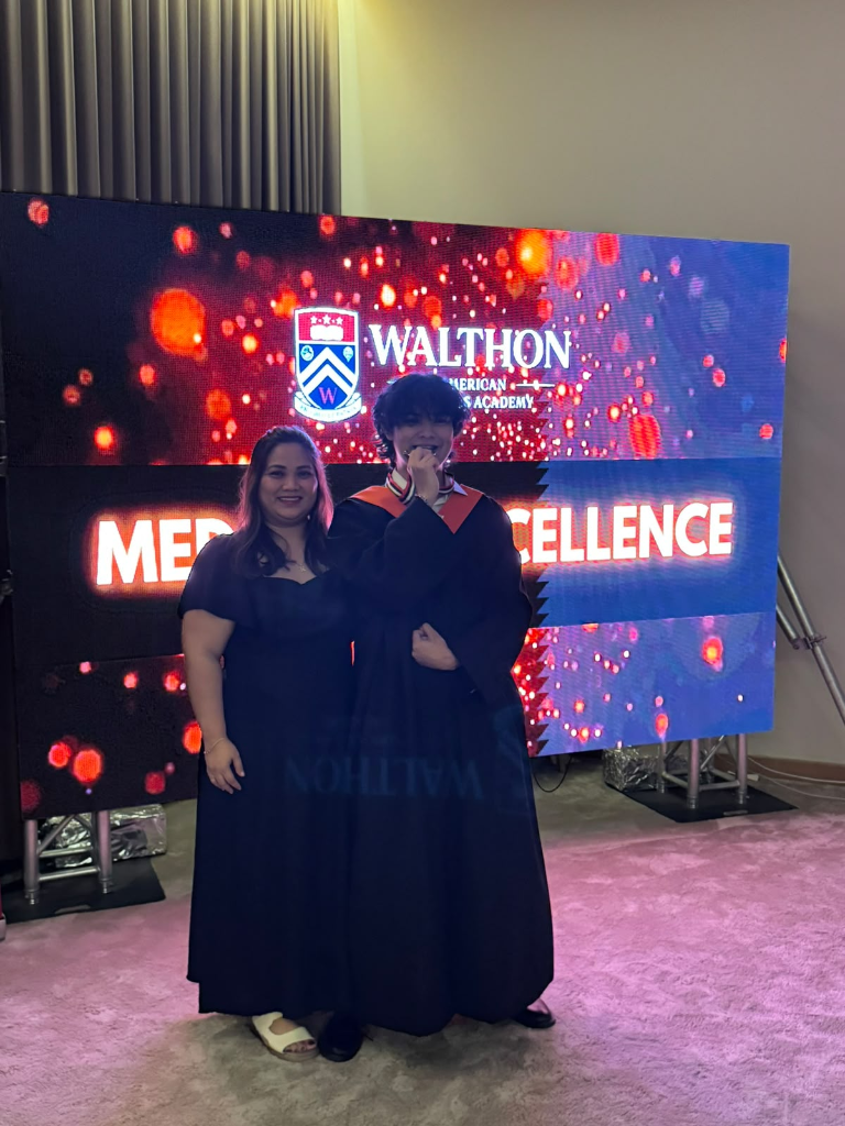 Walthon graduation ceremony moment 3