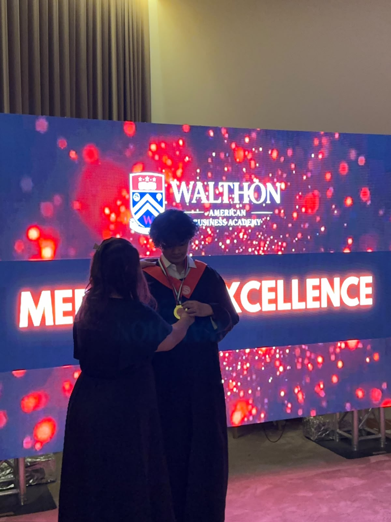 Walthon graduation ceremony moment 2
