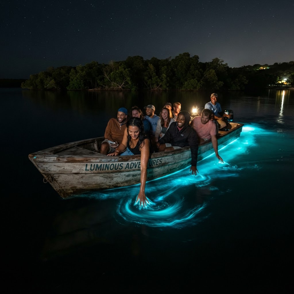 Luminous Lagoon Night Tour - Nature tour in Trelawny | Rhomes Tours & Transfers