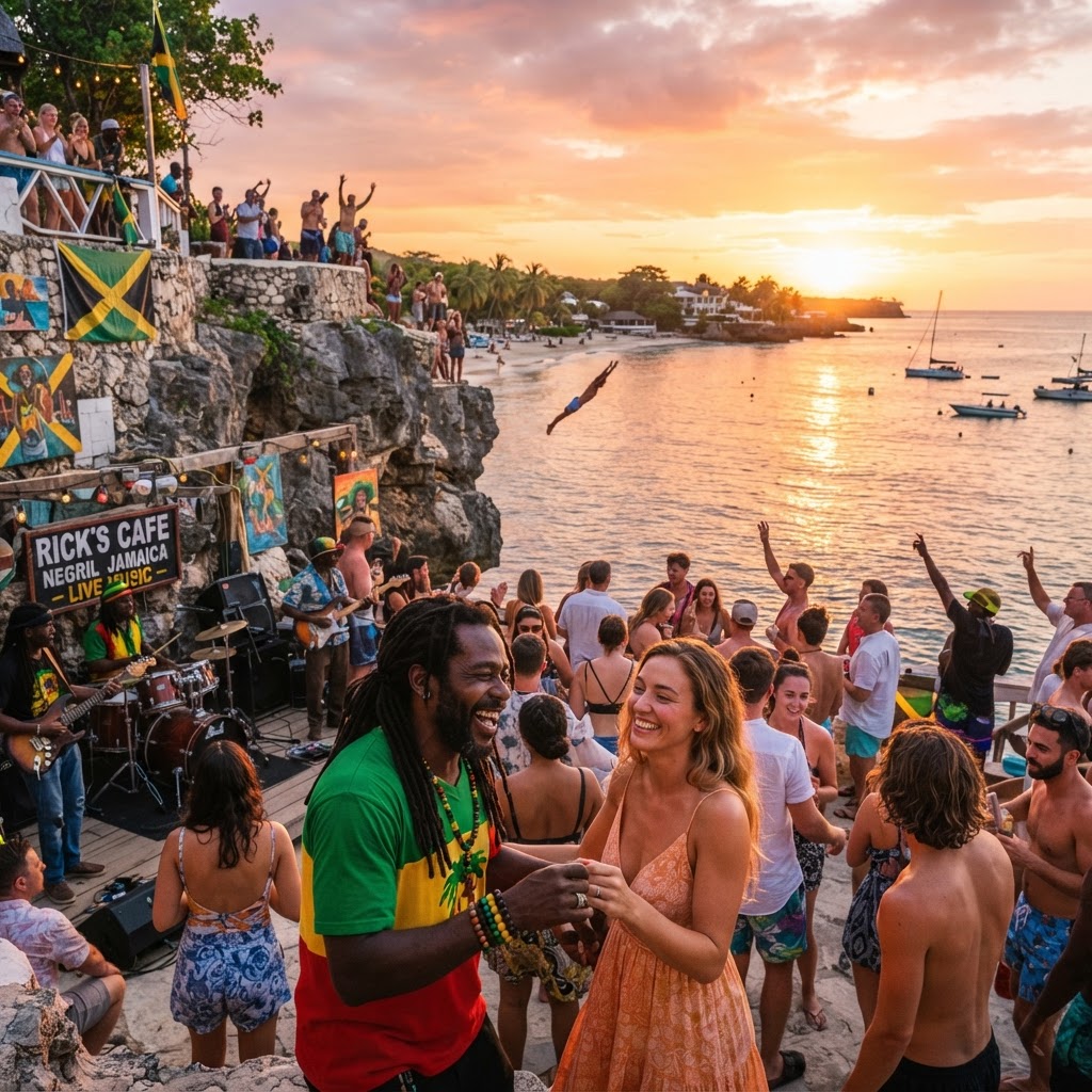 Negril Day Trip, Seven Miles Beach and Sunset at Rick’s Cafe – image 5