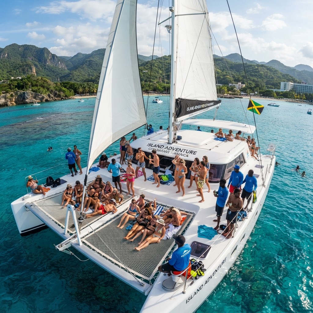 Catamaran Cruise and Snorkeling - Cruise tour in Jamaica | Rhomes Tours & Transfers