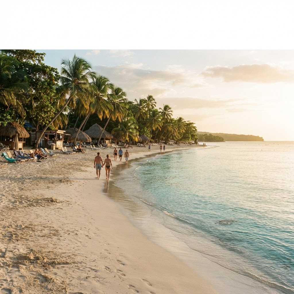 Negril Day Trip, Seven Miles Beach and Sunset at Rick’s Cafe - Culture tour in Jamaica | Rhomes Tours & Transfers