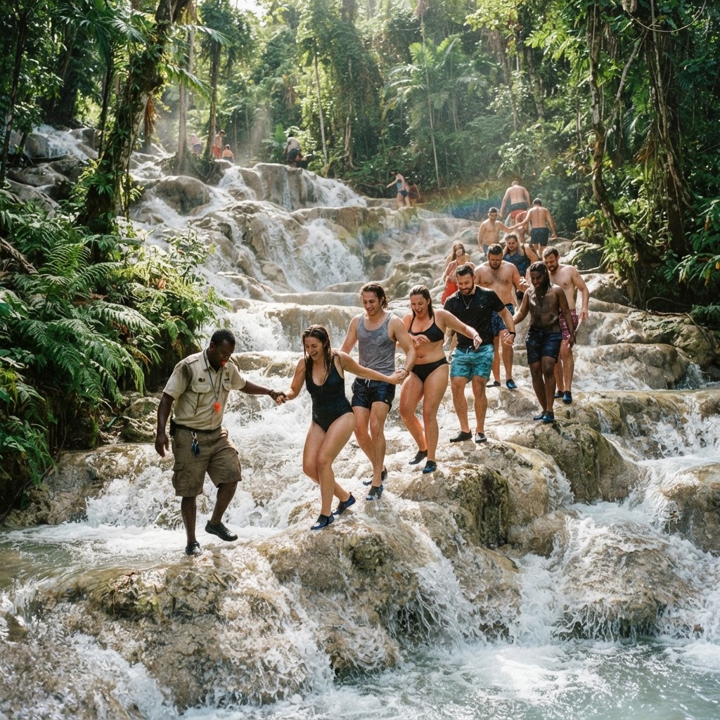 Dunn's River Falls Guided Tour - Nature tour in St. Ann | Rhomes Tours & Transfers