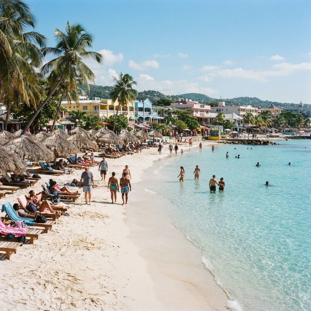 Doctor's Cave Beach and Hip Strip Tour - Water tour in Jamaica | Rhomes Tours & Transfers