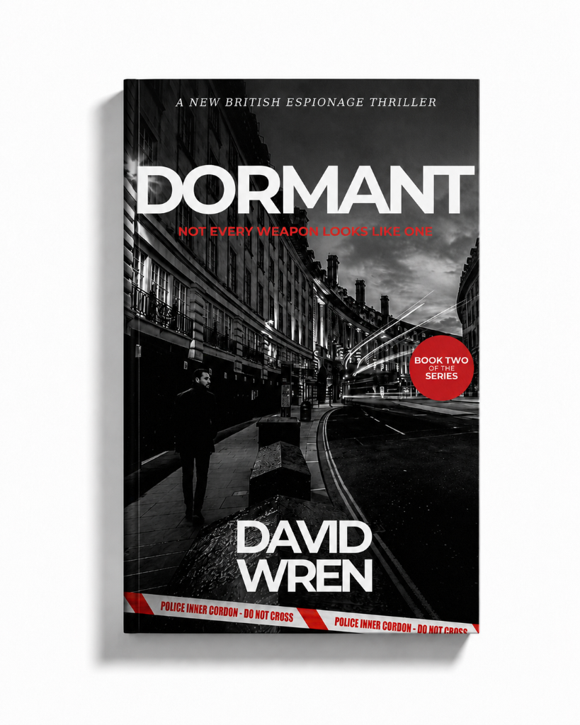 David Wren Dormant – British espionage spy thriller novel by David Wren