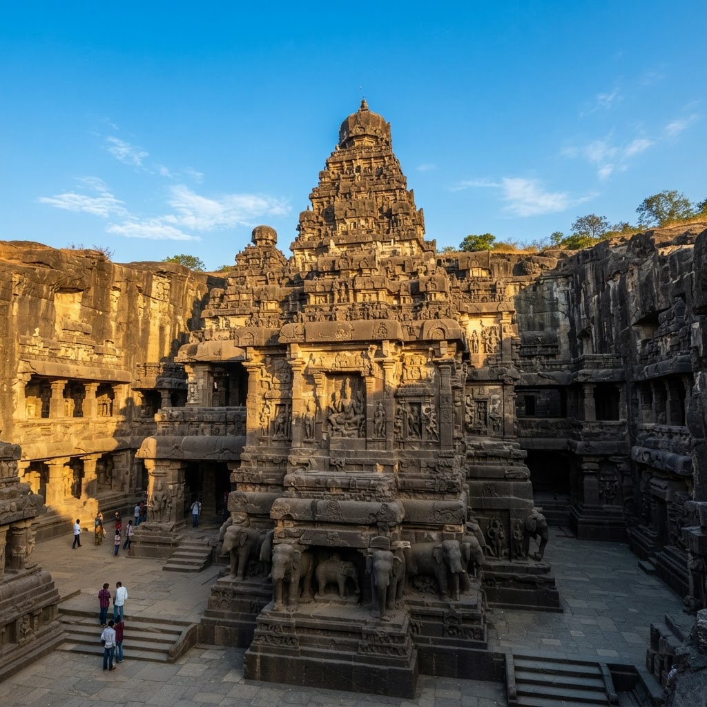 Kailasa Temple Ellora Caves: India's Most Astonishing Rock-Cut Wonder