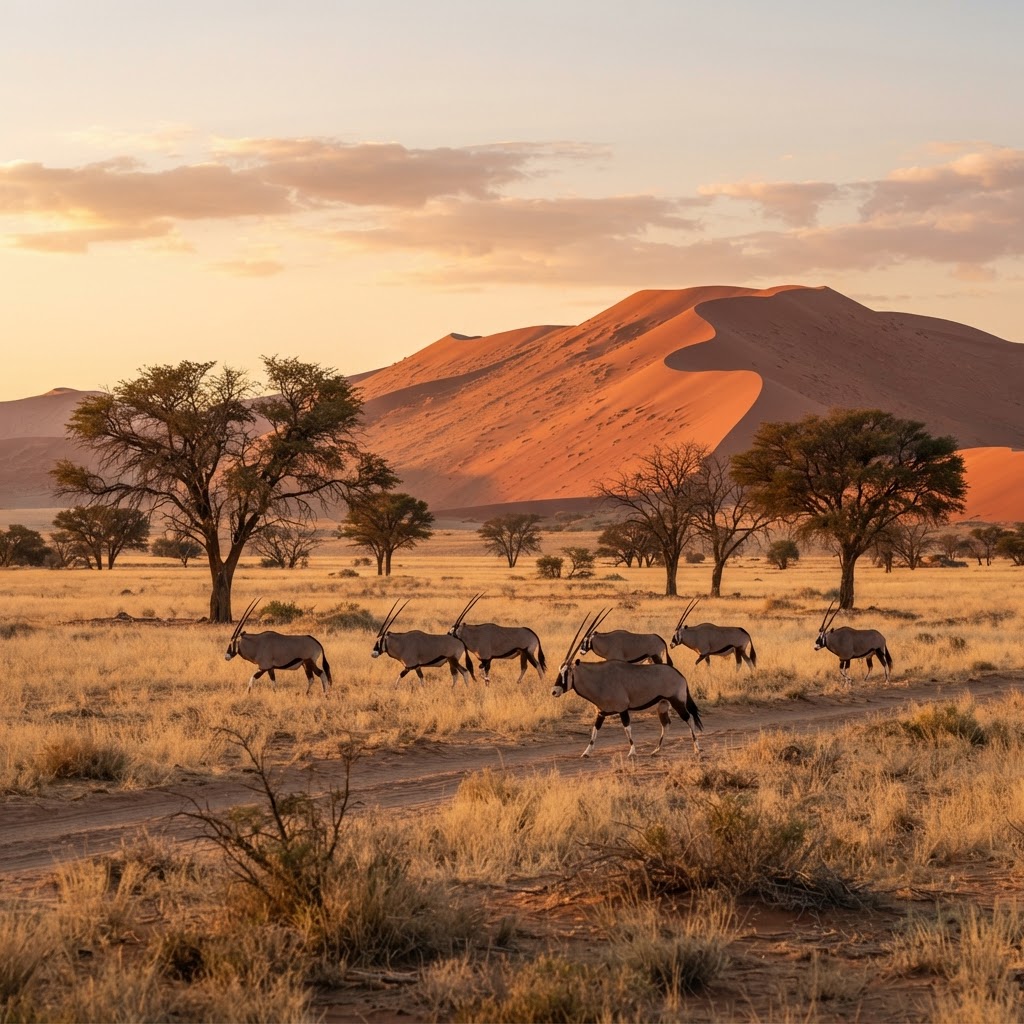 Namibia Sand Dunes and Wildlife Safari