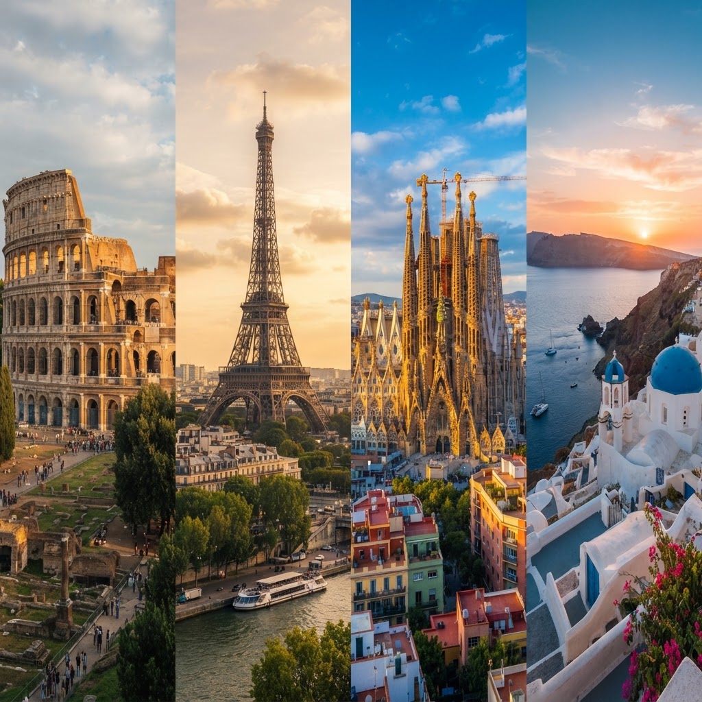Multi-Country Europe Holidays: History, Culture and Cuisine Across Four Iconic Nations