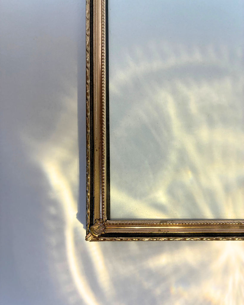 Braided Gold Thin Frame