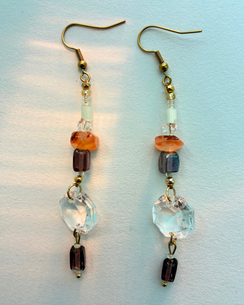 Passion Fruit Mojito on the Rocks Earrings