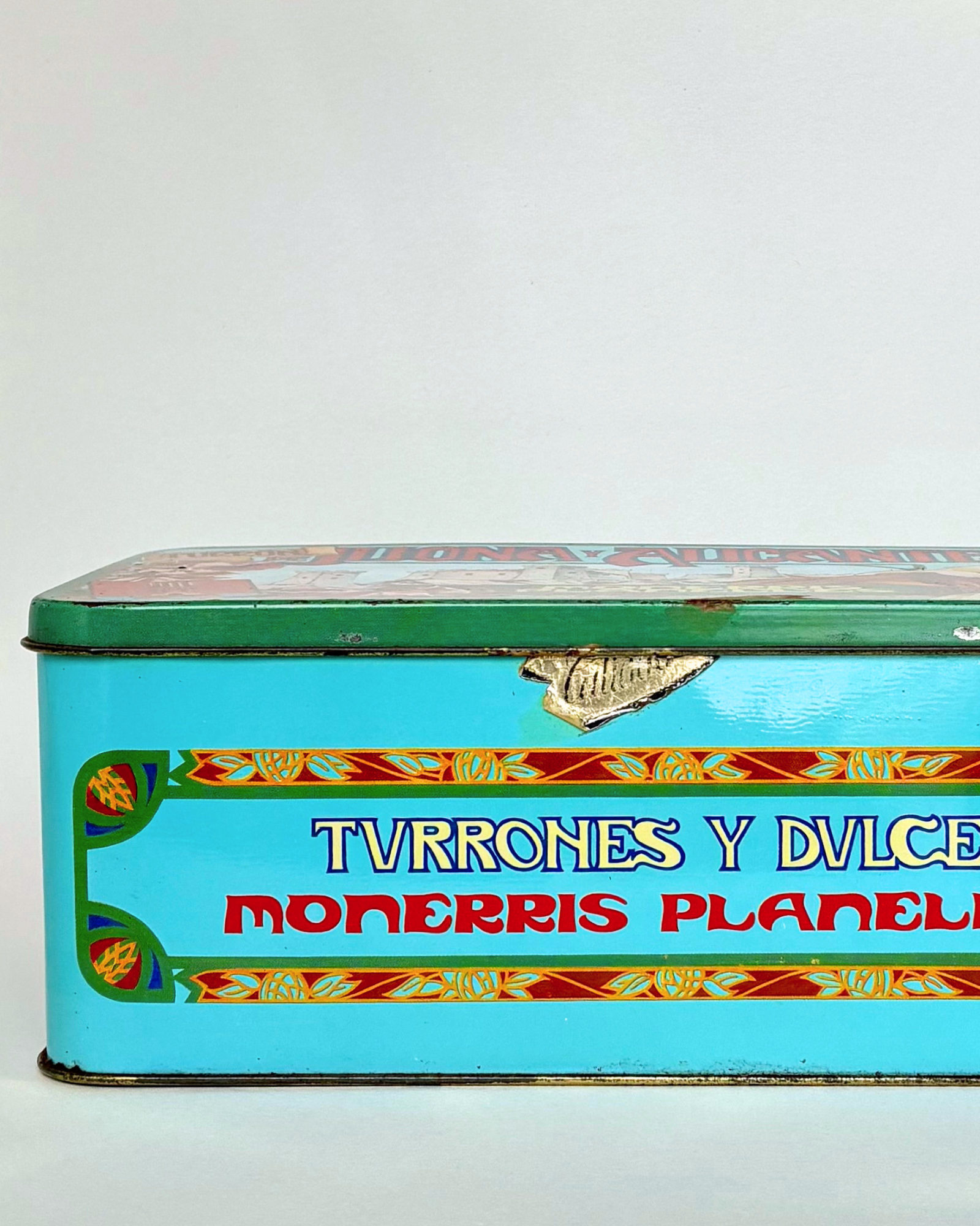 Vintage Spanish Cookie Tin