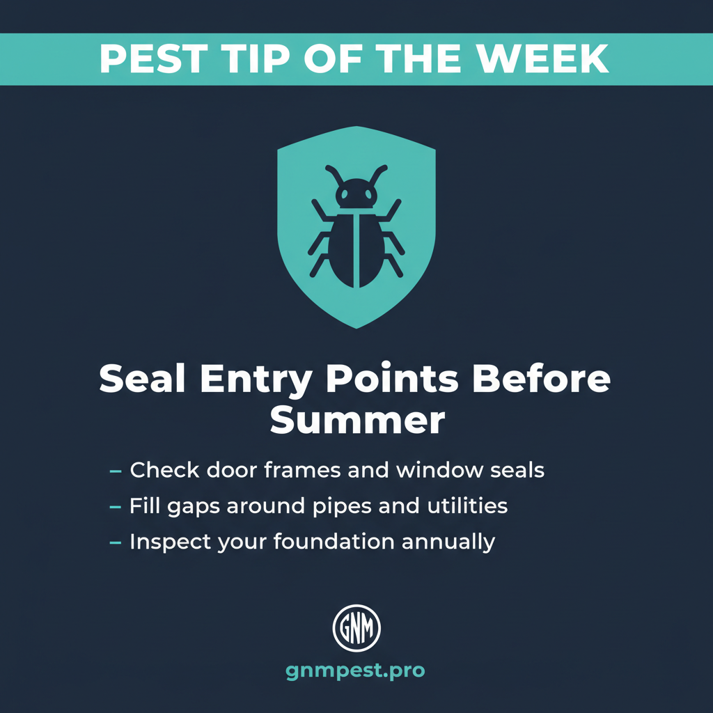 Pest Tip of the Week