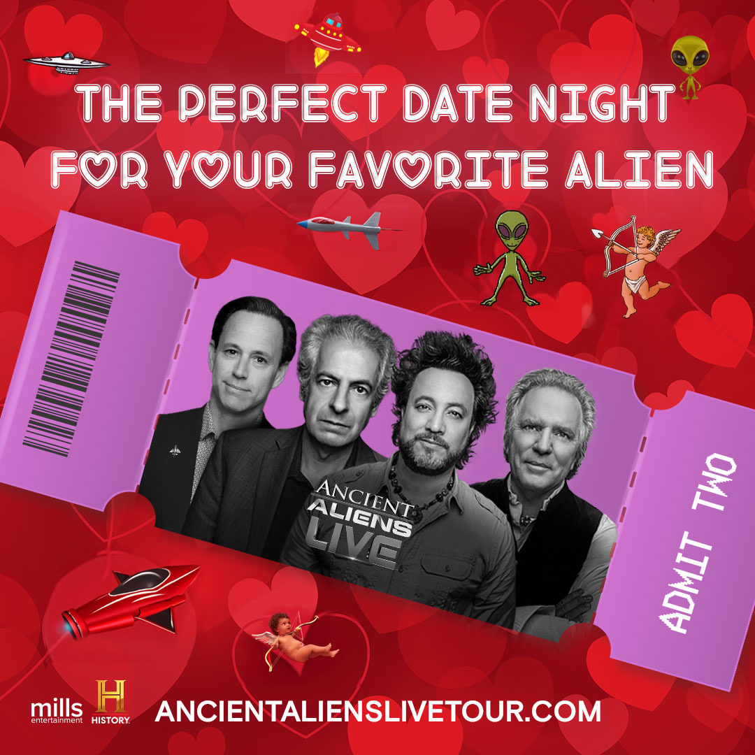Ancient Aliens Live — The Perfect Date Night For Your Favorite Alien