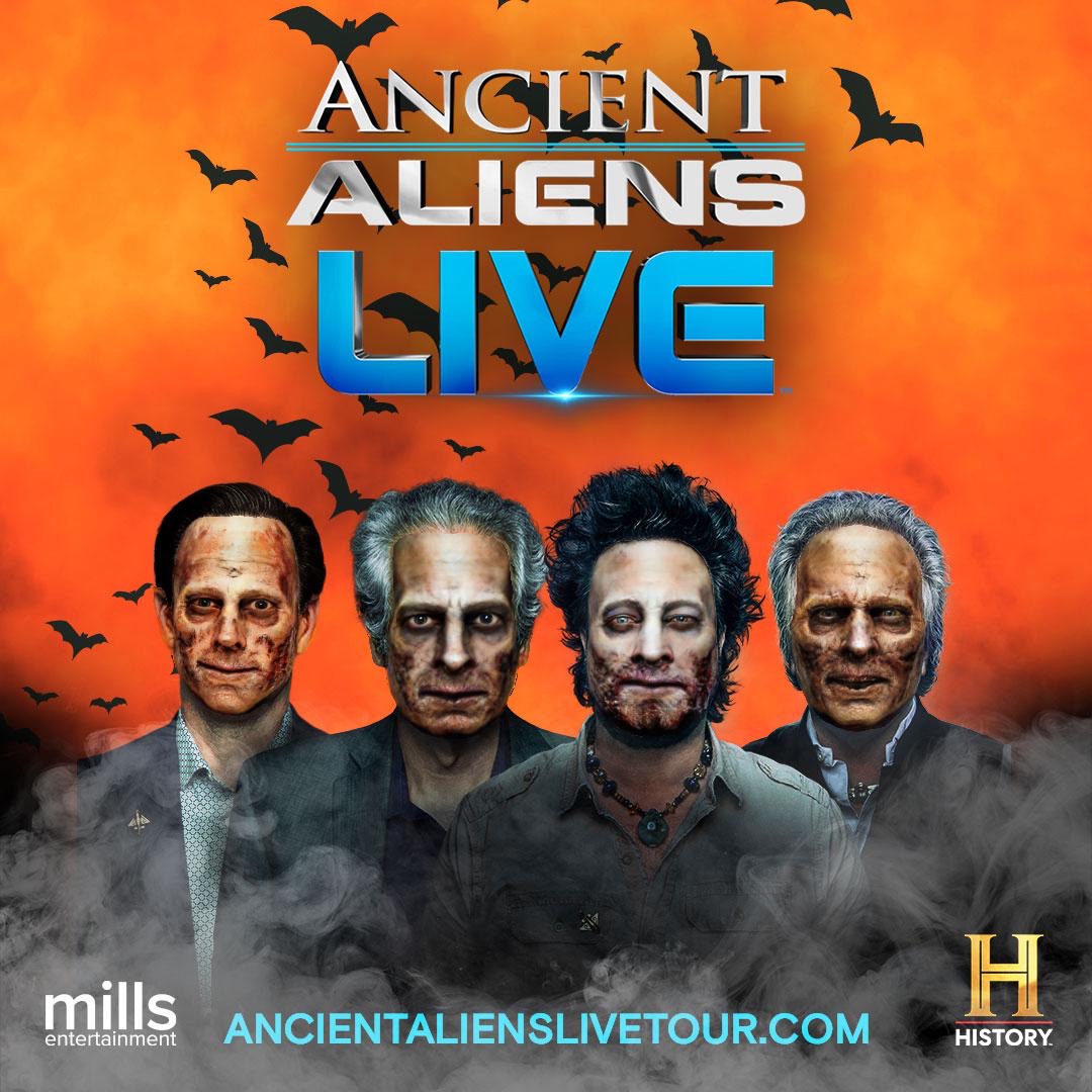 Ancient Aliens Live — Halloween Zombie Cast