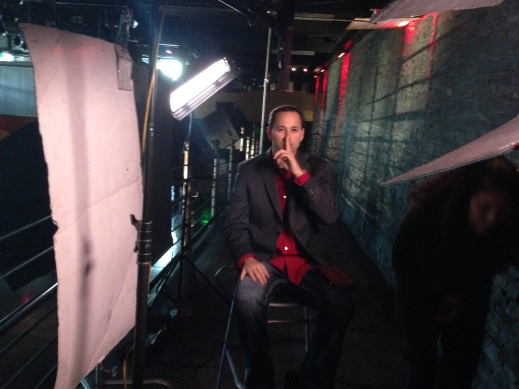 Behind the scenes