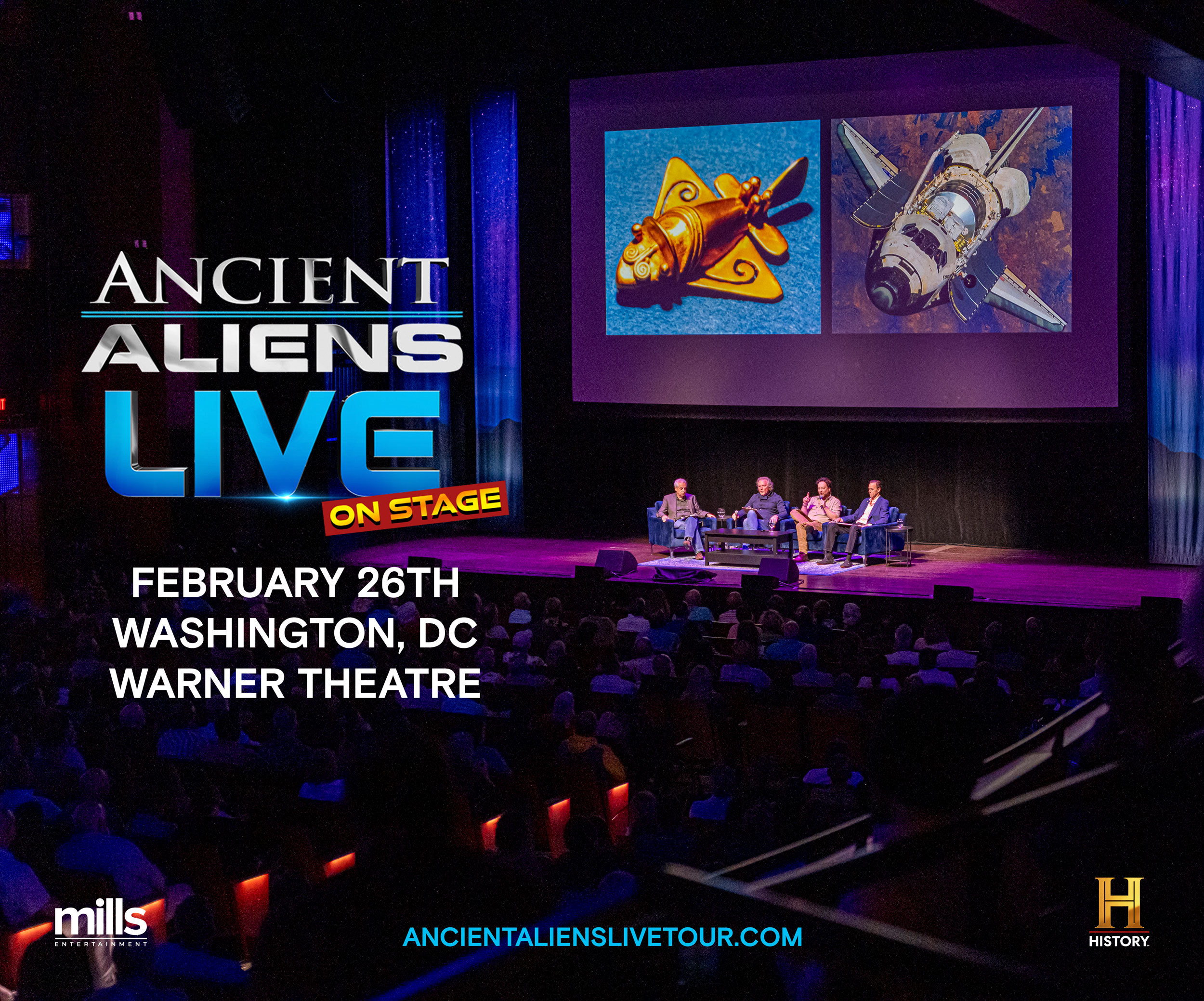 Ancient Aliens Live — On Stage at the Warner Theatre