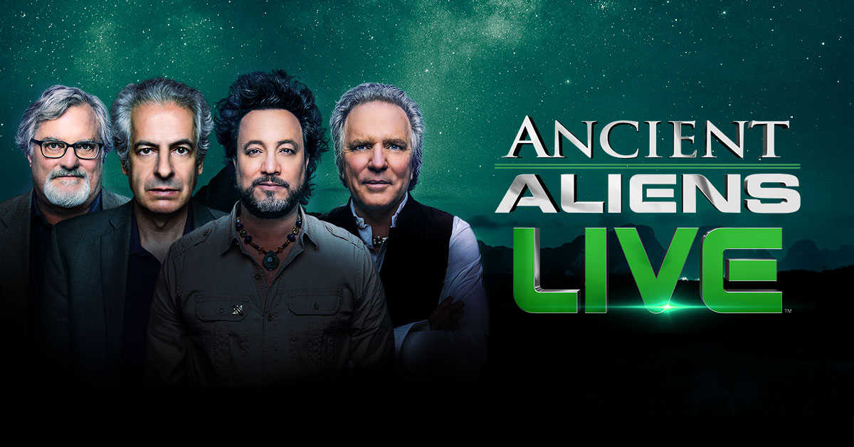 Ancient Aliens Live — Cast Group Portrait