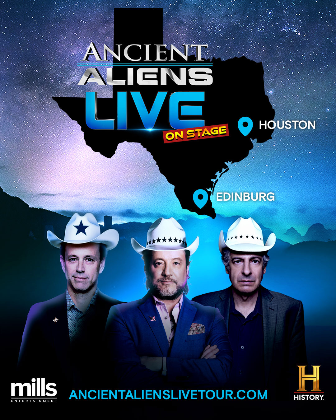 Ancient Aliens Live — Houston & Edinburg, Texas Tour