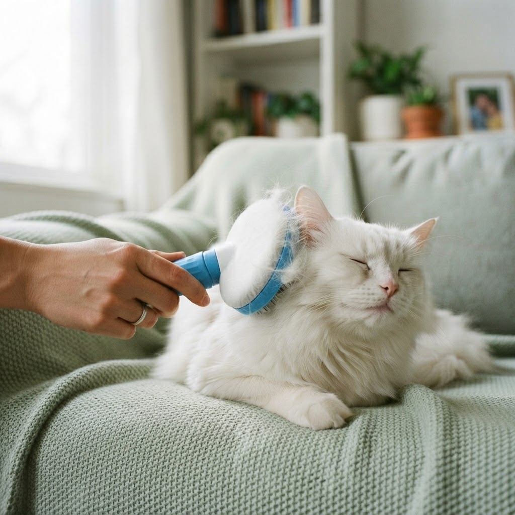 Gentle but effective grooming
