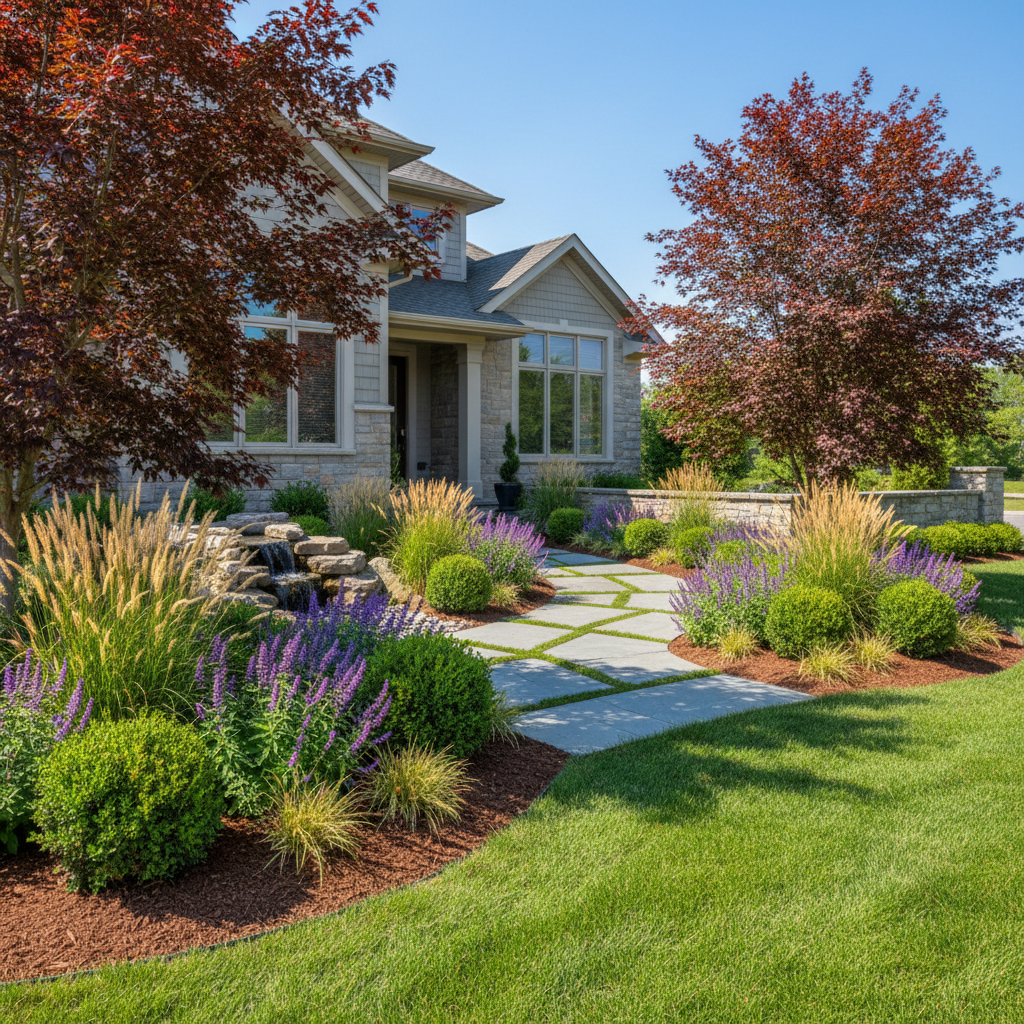 Front Yard Curb Appeal Makeover