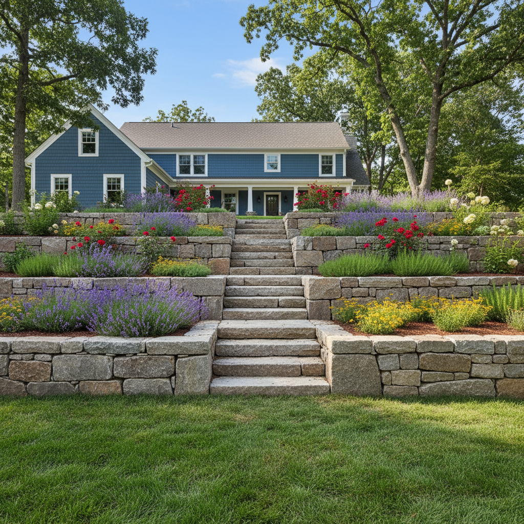 Retaining Walls and Fire Pits