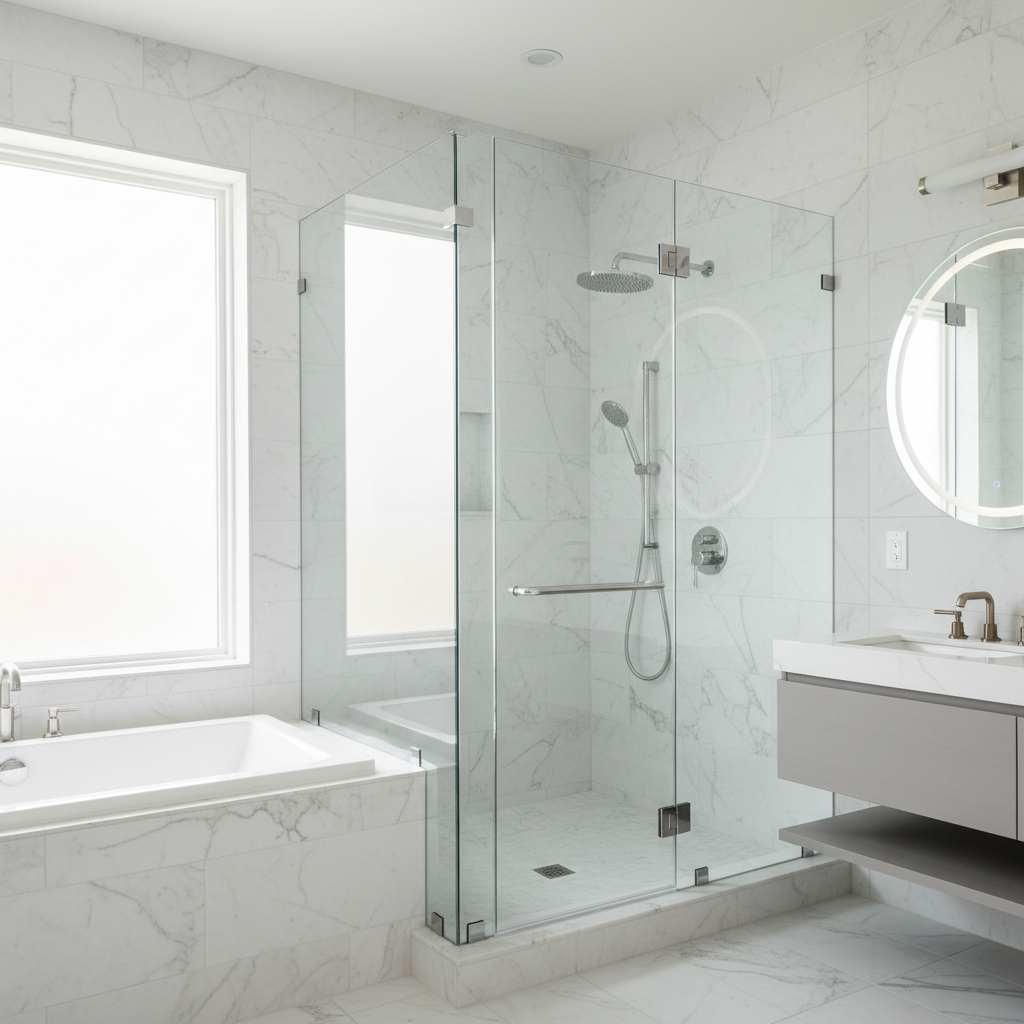 Residential shower door repair, replacement and installation in Greater Vancouver