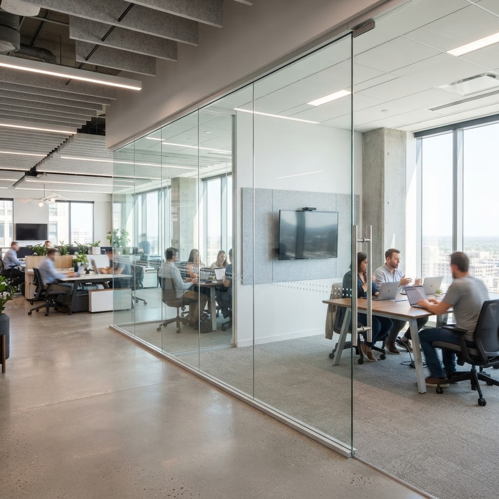 Office Glass Partition