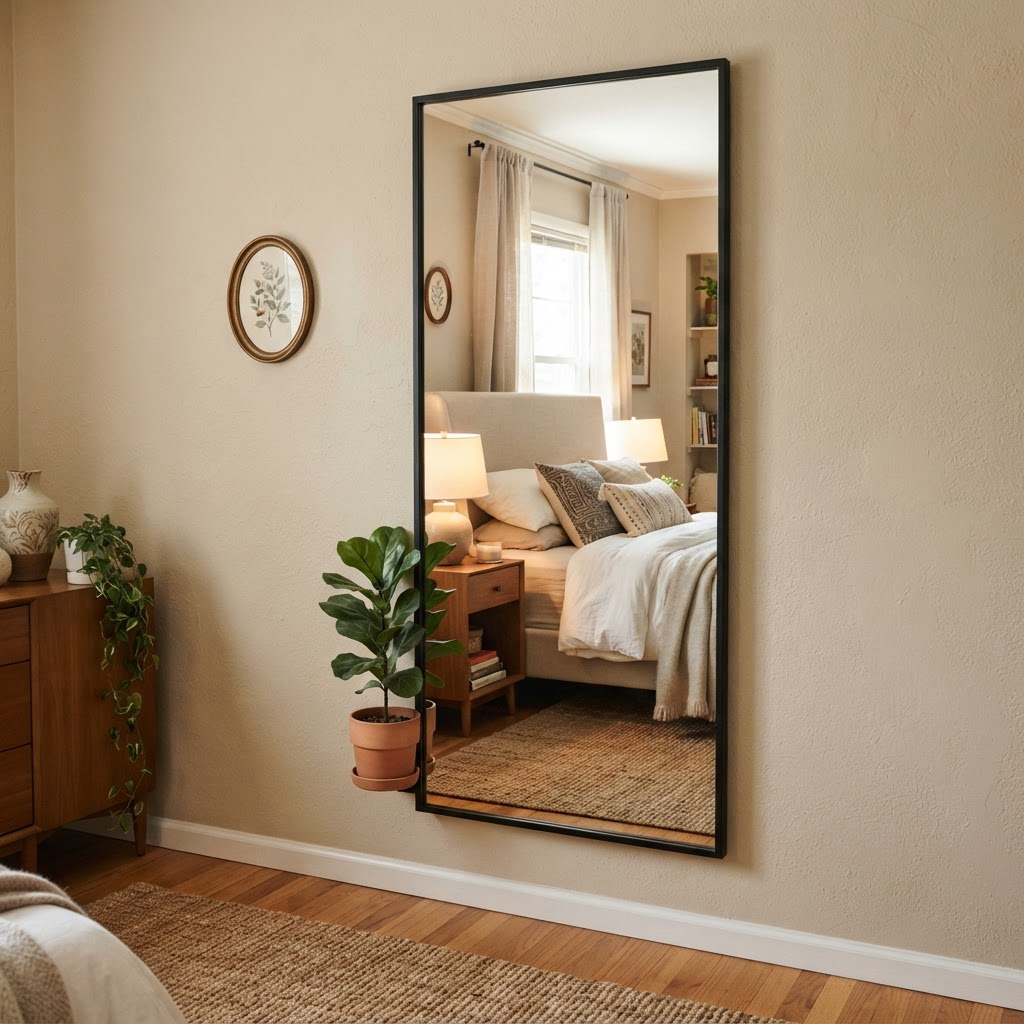 Full-Length Mirror Installation