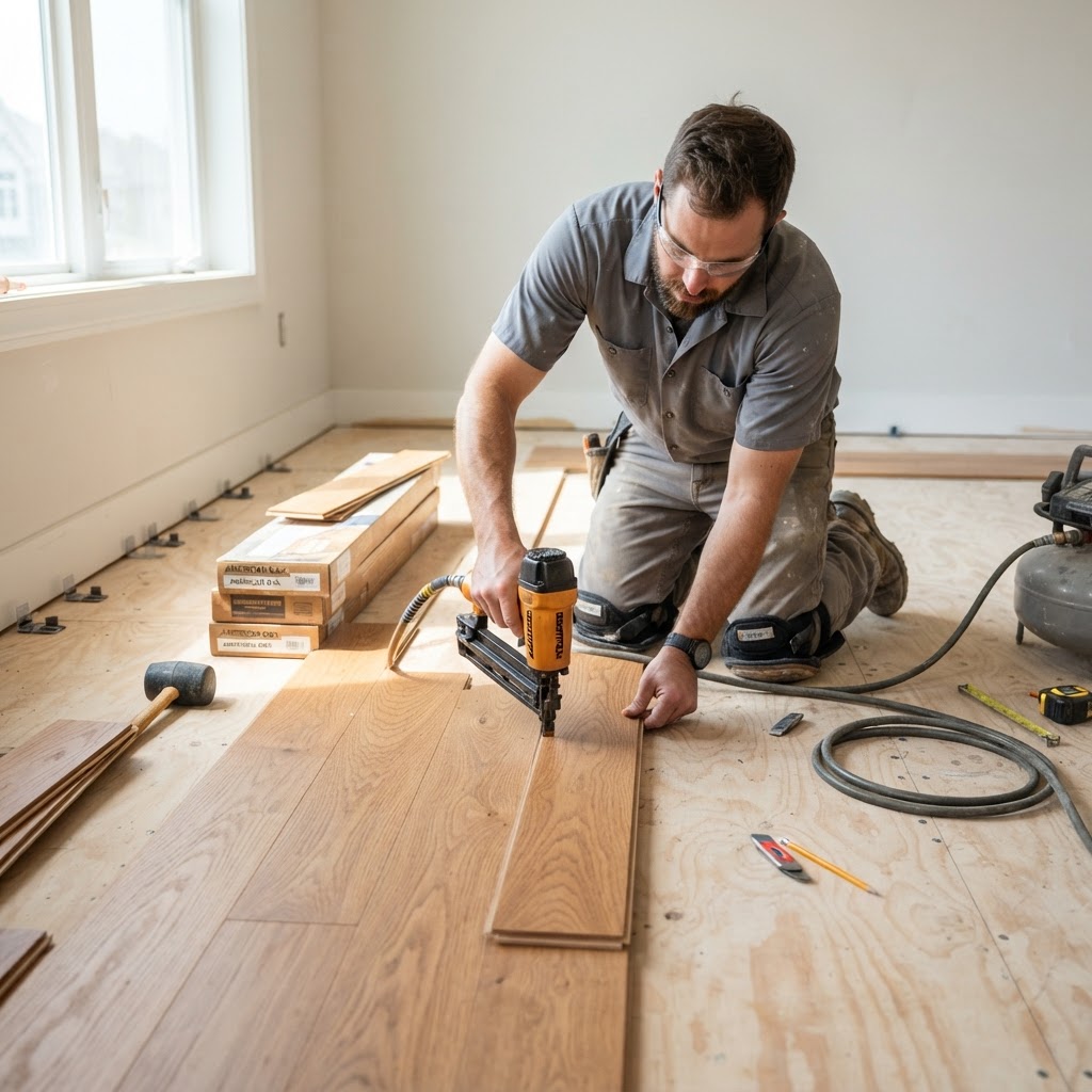 Professional hardwood, vinyl and laminate flooring installation in Greater Vancouver