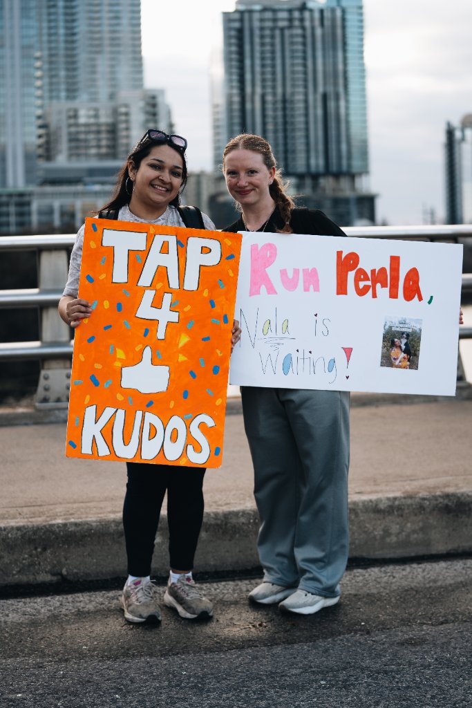 Spectators lining the streets of Austin