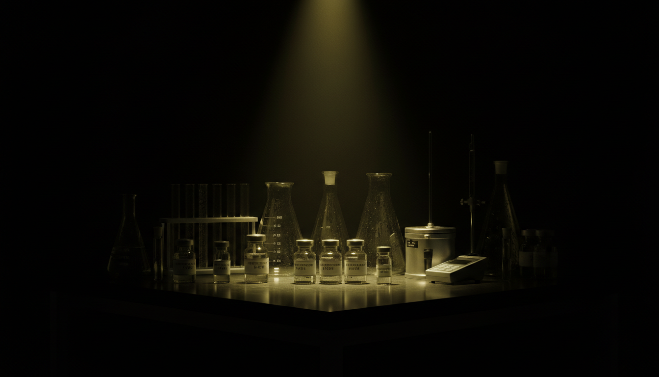 Premium laboratory setup with precision equipment